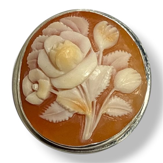 Brosche Mandile 1922 Dame Cammei  in Silber Conchiglia 2MSPCM162 - 2MSPCM162